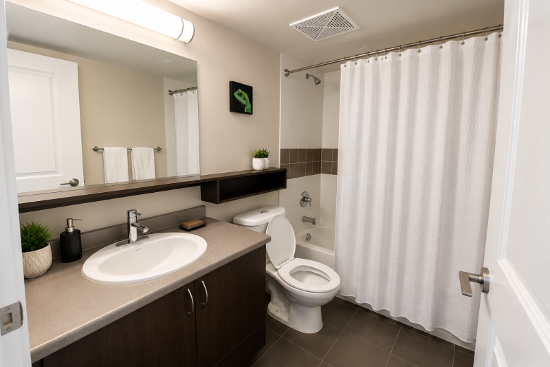 Modern 1BR in Downtown | Gym, WiFi & Workspace